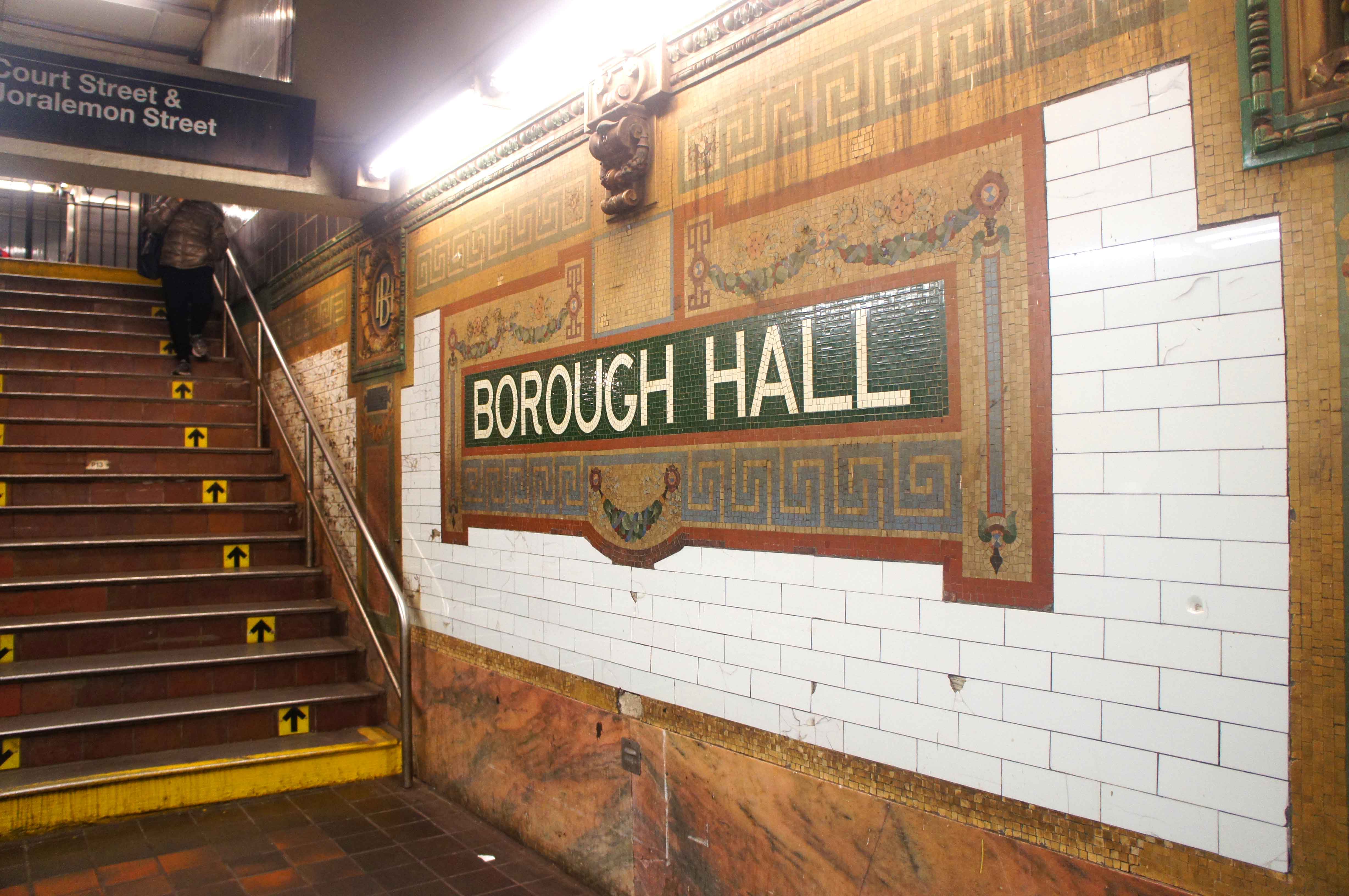 2 Pierrepont Street is conveniently located near a number of subway stations providing easy access into Manhattan, including Borough Hall Station, shown here